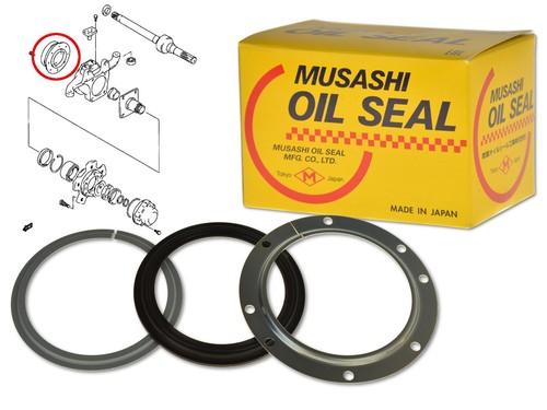 Achsschenkeldichtring musashi - achsschenkeldichtring,