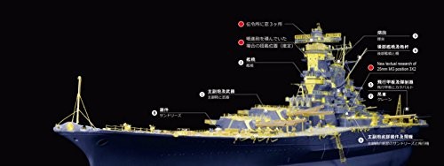 350 navy battleship musashi - 1/350,